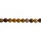 Earth's Jewels Semi-Precious Mookaite Jasper Natural Round Beads, 8mm